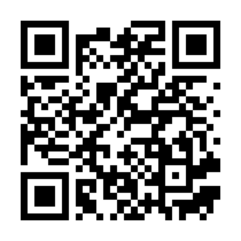 QR Code que abre a localização da Capela São Geraldo no Google Maps.